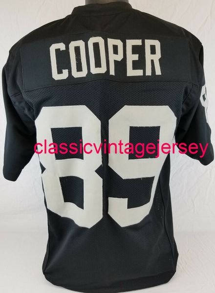 Homens homens jovens amari cooper costurado costurado na camisa de futebol xs-5xl 6xl