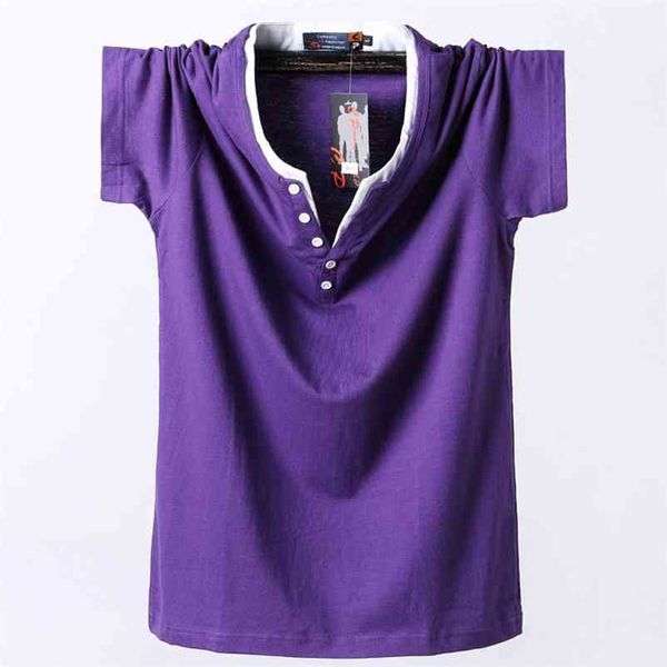 

plus size 5xl 6xl 7xl 8xl men big tall -shirt short sleeves oversized shirt cotton male large op ee summer fit 210629, White;black