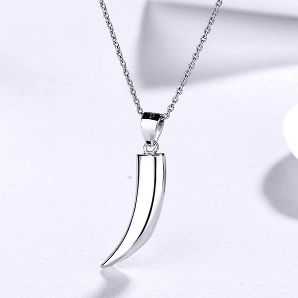 

chains sodrov sterling silver 925 glossy chili pendant necklace for women 3 size necklaces
