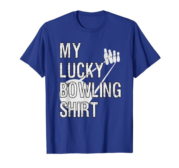

lucky bowling shirt funny bowling ball and pins tshirt, White;black