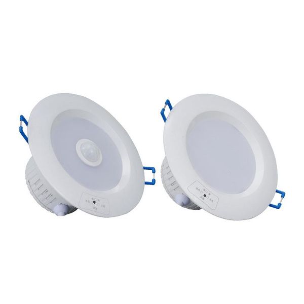 

emergency lights lighting control led light round shape indoor 5w 8w 12w downlight