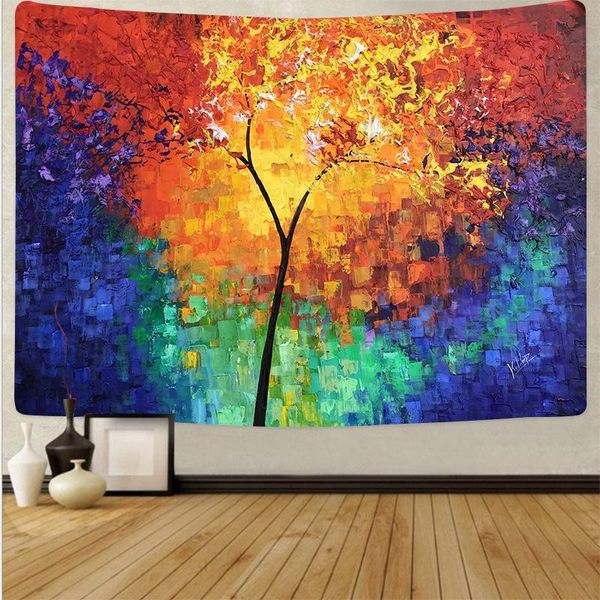 

tapestries tree tapestry wall cloth large blanket dorm decor backdrop trippy
