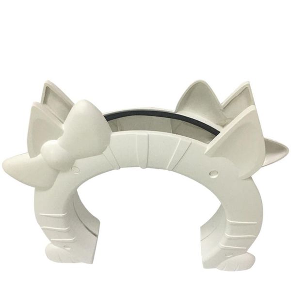 

kitty cat door pet door for large cat or small dog puppy (white)