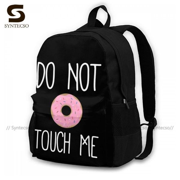 

donut backpacks cool polyester camping backpack large bags