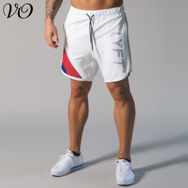 

men's shorts summer 2021 streetwear casual jogger cotton fashion fitness sports pants brand clothing, White;black
