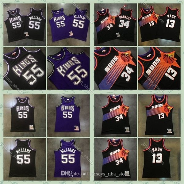 

authentic stitched mitchell & ness basketball jersey mens 55 dikembe mutombo 8 steve smith 3 allen iverson mitchell & ness swingman jersey, Black