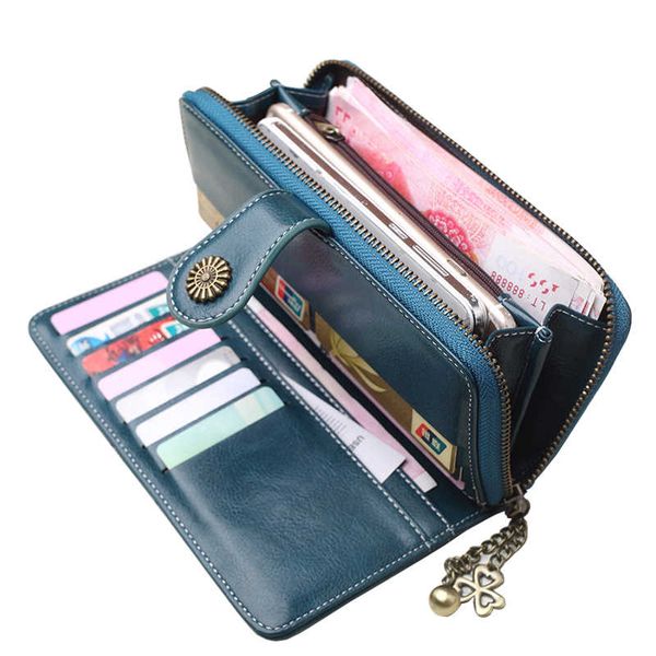 

new large capacity women portfolios pu learn women's wallets long clutch multifunctional rits hasp wallet phone portfolio card holder, Red;black
