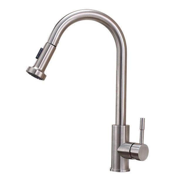 

kitchen faucets sus 304 stainless steel extractable faucet water sink mixer