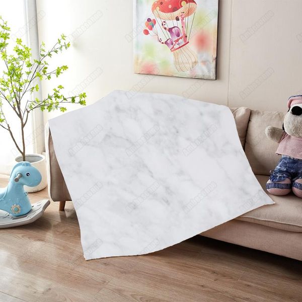 

blankets natural marble print blanket throw summer kids bed sofa picnic custom