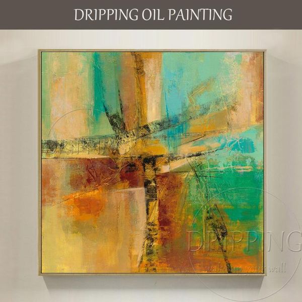 

paintings excellent artwork hand-painted modern abstract acrylic painting on canvas rich colors for wall decor