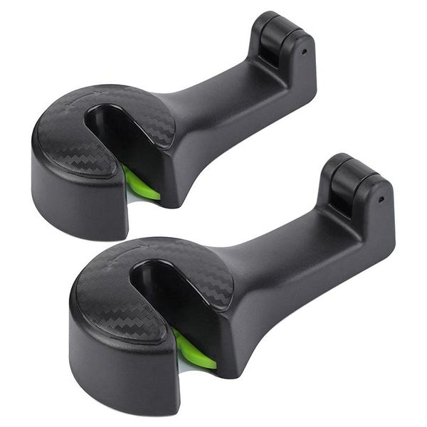 

2-in-1 universal car vehicle seat headrest mobile phone holder for cars hang grocery bags accessories