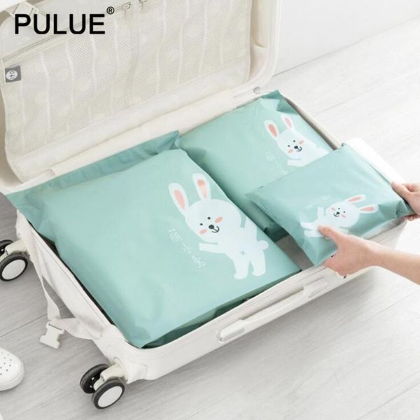 

toiletry kits 3pcs/set waterproof travel luggage packing organizer portable storage pouch cosmetic toiletries clothing underwear shoes bags