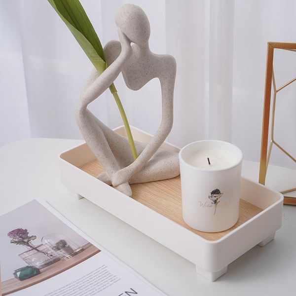 

hooks & rails square sundries cosmetic storage trays deskorganize boxes nordic style home decoration