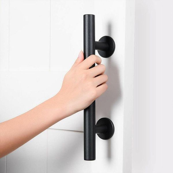 

handles & pulls black barn door handle sliding flush pull wood furniture hardware for interior doors cabinet cupboard