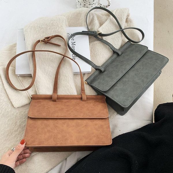 

square messenger small bag women's leather bag fashion shoulder pu young daily simple women's gkdod