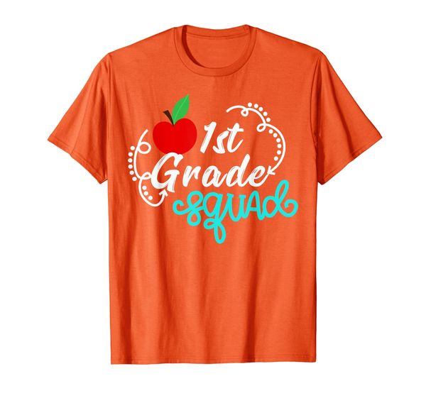 

1st First Grade Squad Shirt Back To School Fun Teacher Gift T-Shirt, Mainly pictures
