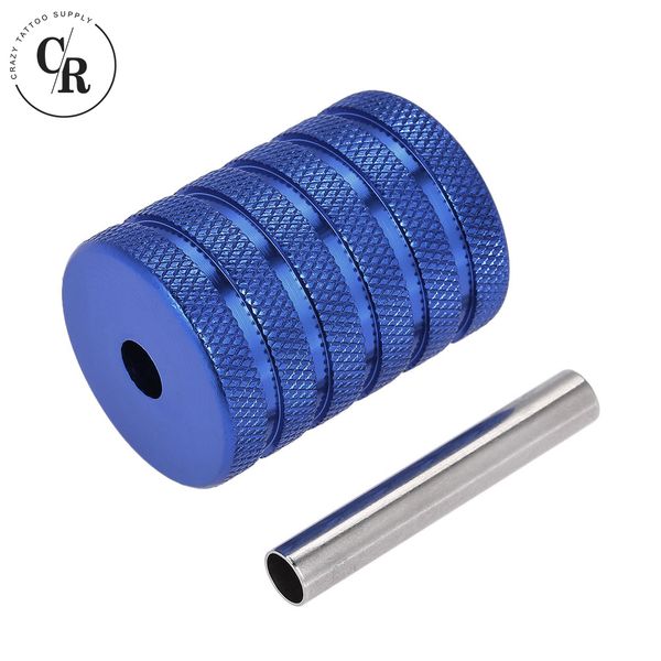 

4 colors 1pcs tattoo grips 35mm lightweight aluminum alloy tattoo grips tubes for tattoo machine gun ing