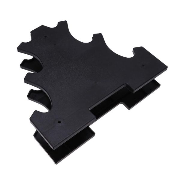 

dumbbells dumbbell bracket practical dispaly rack fitness equipment accessories storage stand for home gym (black)