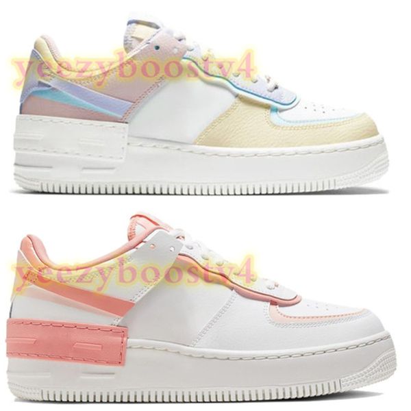 

2021 one basketball shoes 1 shadow men women trainers pale ivory summit white team orange coral pink sport sneakers with tag eur 36-45xbi2