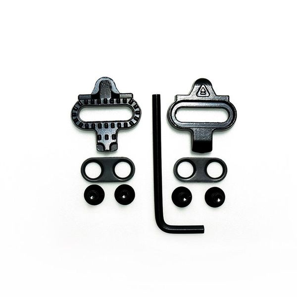 

bike pedals bicycle riding self-locking pedal cleats mtb spd lock plate adapter converter accessories