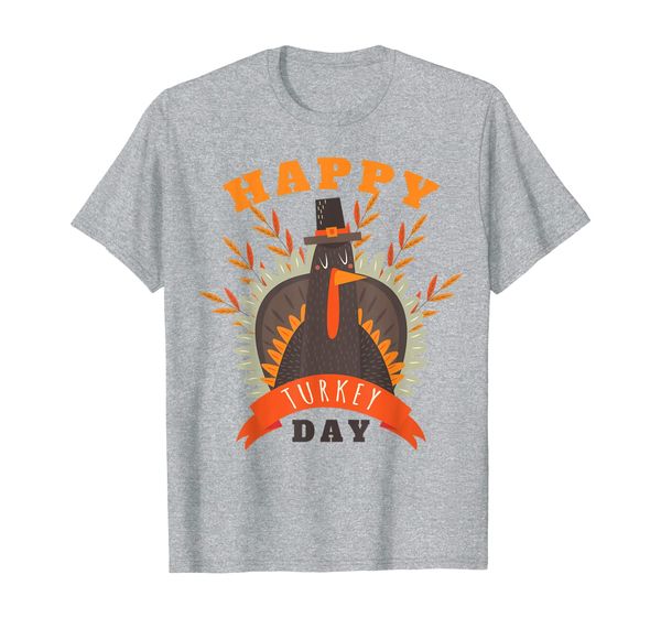 

cute thanksgiving day gift funny happy turkey day t-shirt, White;black