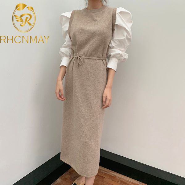 

fashion women bodycon patchwork maxi dress bandage autumn winter chic korean knitted dresses female slim vestidosswimwear bathing suits swim, Black;gray