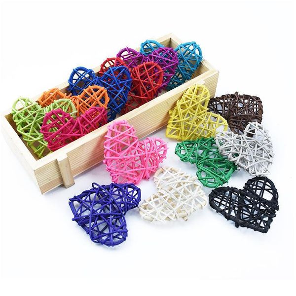 

10pcs multicolor love heart valentines decoration scrapbooking wedding decorative christmas wreaths home decoration accessori jllsxh