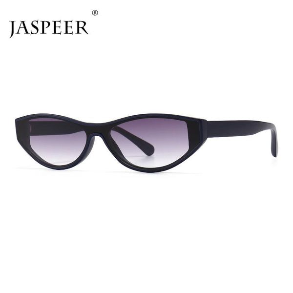 

sunglasses jaspeer trendy cat eye women small steampunk gradient sun glasses men uv400 driving shades female eyewear, White;black