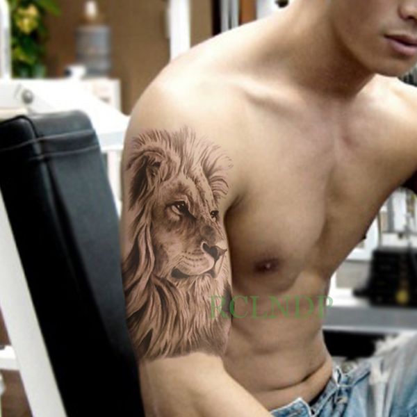 

Cheap Temporary Tattoos Waterproof Temporary Tattoo Sticker lion king tatto stickers flash tatoo fake tattoos for men women