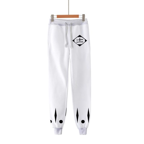 

men's pants bleach 3d printed jogger women/men fashion streetwear long cosplay casual sweatpants trendy suitable, Black