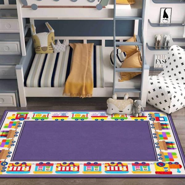 

carpets cartoon pattern 3d printing child game carpet children bedroom play area rugs kids room for decoration large living