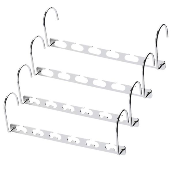 

hangers & racks 4pcs practical six-hole durable clothes anti-slide