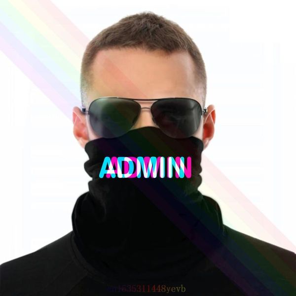 

scarves computer administrator headband scarf bandana neck warmer unisex, Blue;gray