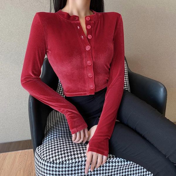 

women's t-shirt fashion wick velvet long-sleeved 100-sized body style casual clothing women, White