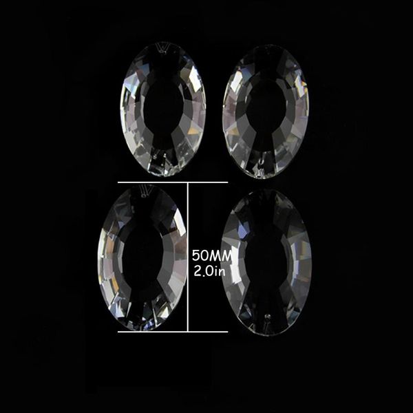 

10pcs/lot 50mm , crystal earring shape curtain pendnat, chandelier prisms