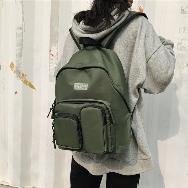 

backpack women nylon backpacks waterproof school bags for teenage girl boy harajuku travle rucksack female fashion bagpack mochila