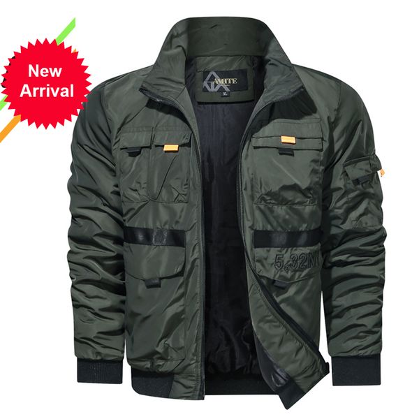 

2021 Kb New High Quality Street Windbreaker Coat Men Men's Jacket Hot Casual Outer Wear X741 BWNZ, Black;brown