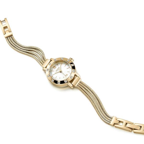 

wristwatches small lady women's watch japan quartz hours fine fashion clock dress chain bracelet snake tassels girl birthday gift juliu, Slivery;brown