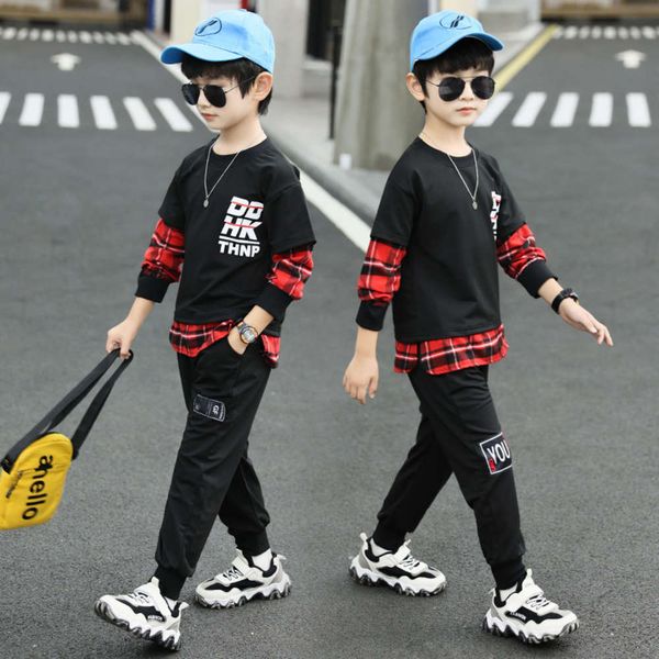 

2021 new boys' style suit spring autumn fashionable and handsome, White