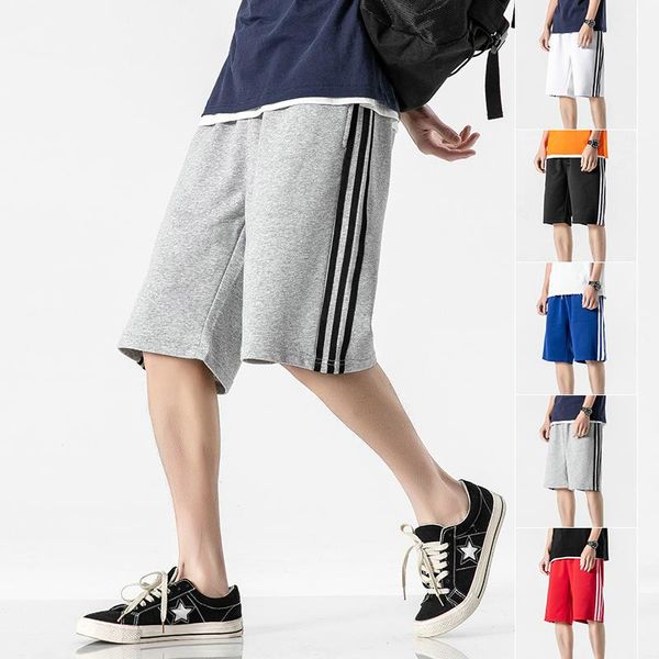 

iidossan casual men shorts 2021 summer sport joggers short pants men running streetwear shorts women cotton, White;black