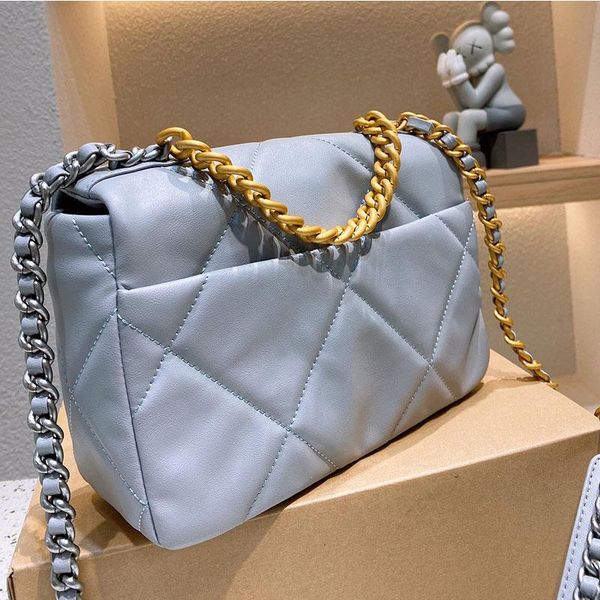 

evening bags fashion one shoulder metal chain bag handbag postman messenger