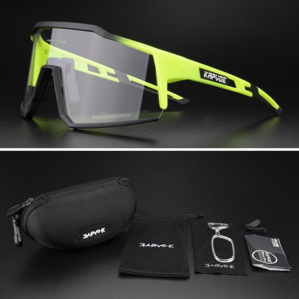 

outdoor eyewear pochromic sports cycling glasses goggles men women bike uv400 sunglasses