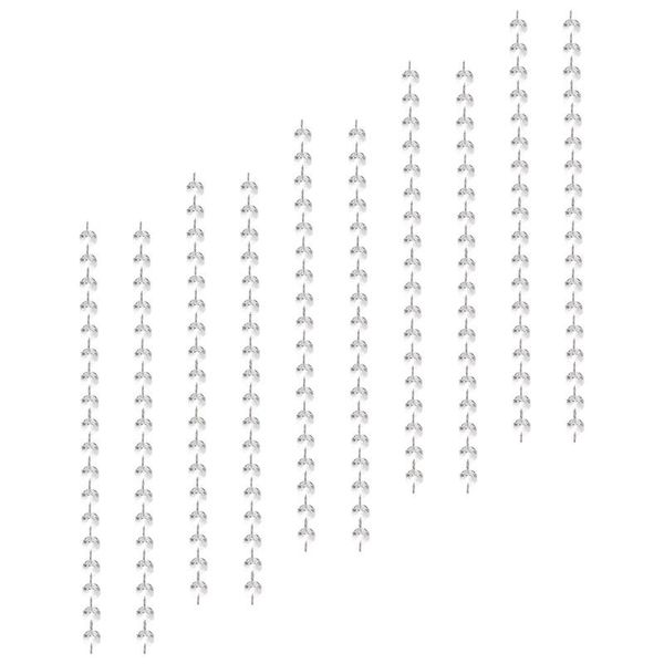 

curtain & drapes 10pcs acrylic clear crystal garlands hanging beads strings