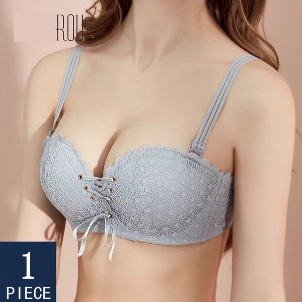 

woman push up bras lingerie bralette female cure lace underwear for woman convertible straps bras new 2021, Red;black