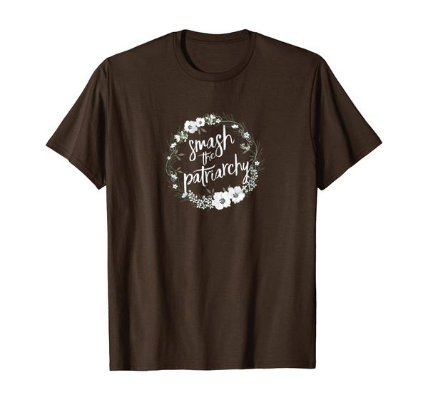 

smash the patriarchy t-shirt - women's rights - resist, White;black