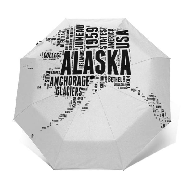 

umbrellas map umbrella uv protection camping stylish automatic painting compact