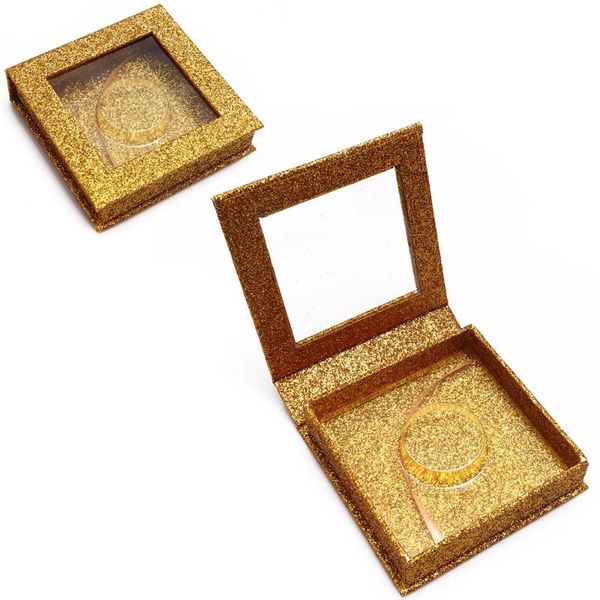 

false eyelashes butterfly lash boxes cardboard square magnetic