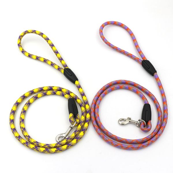 New Pet Dog Leash Filhote de cachorro Cachorro Caminhada Treinamento Training Lead Leashhes para Cães Pequenos Gatos Cats Cinto Longo Cão Kke4838