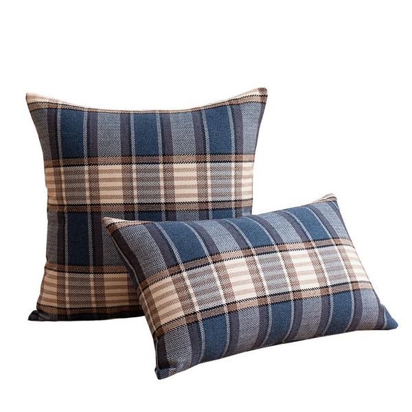 

cushion/decorative pillow nordic vintage sofa cushion cover colorful plaid geometric luxury home decorative 45x45cm,60x60cm