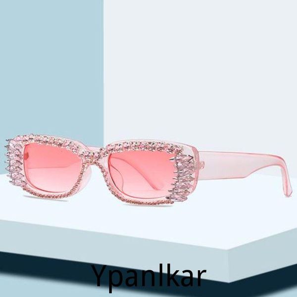 

sunglasses diamond personality all-match street shooting ladies cross-border trend, White;black